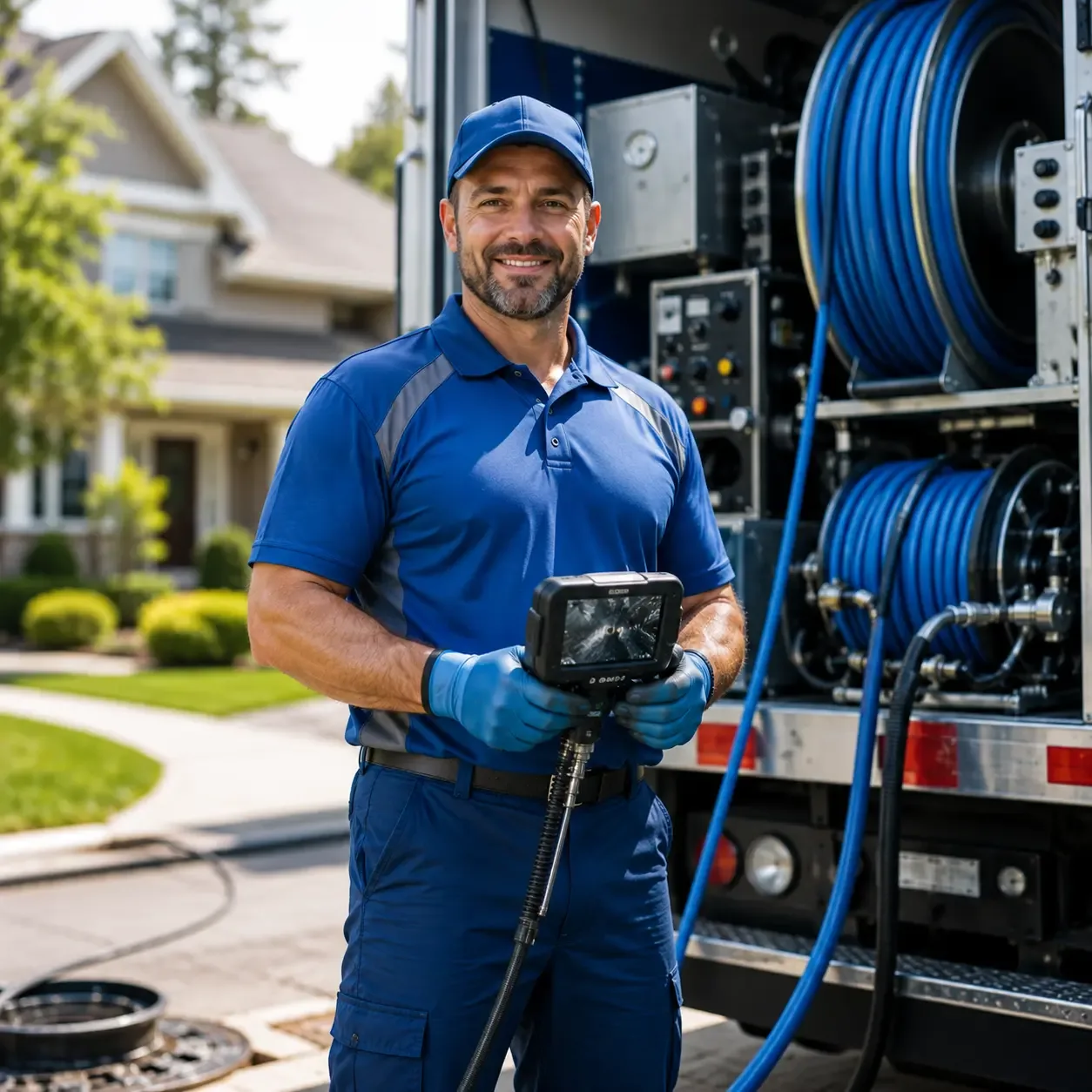 Local outdoor drain cleaning specialists in Petersburg, TX
